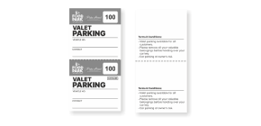 Valet Parking Coupon